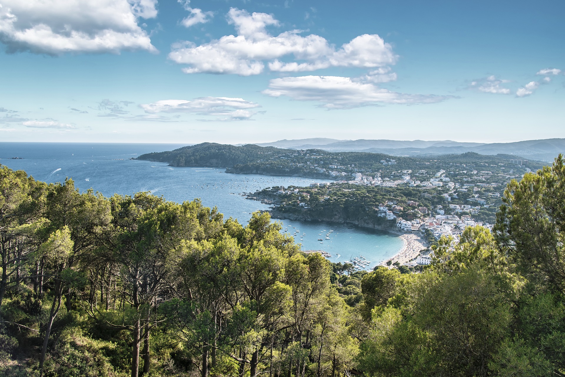 View from real estate Spain
