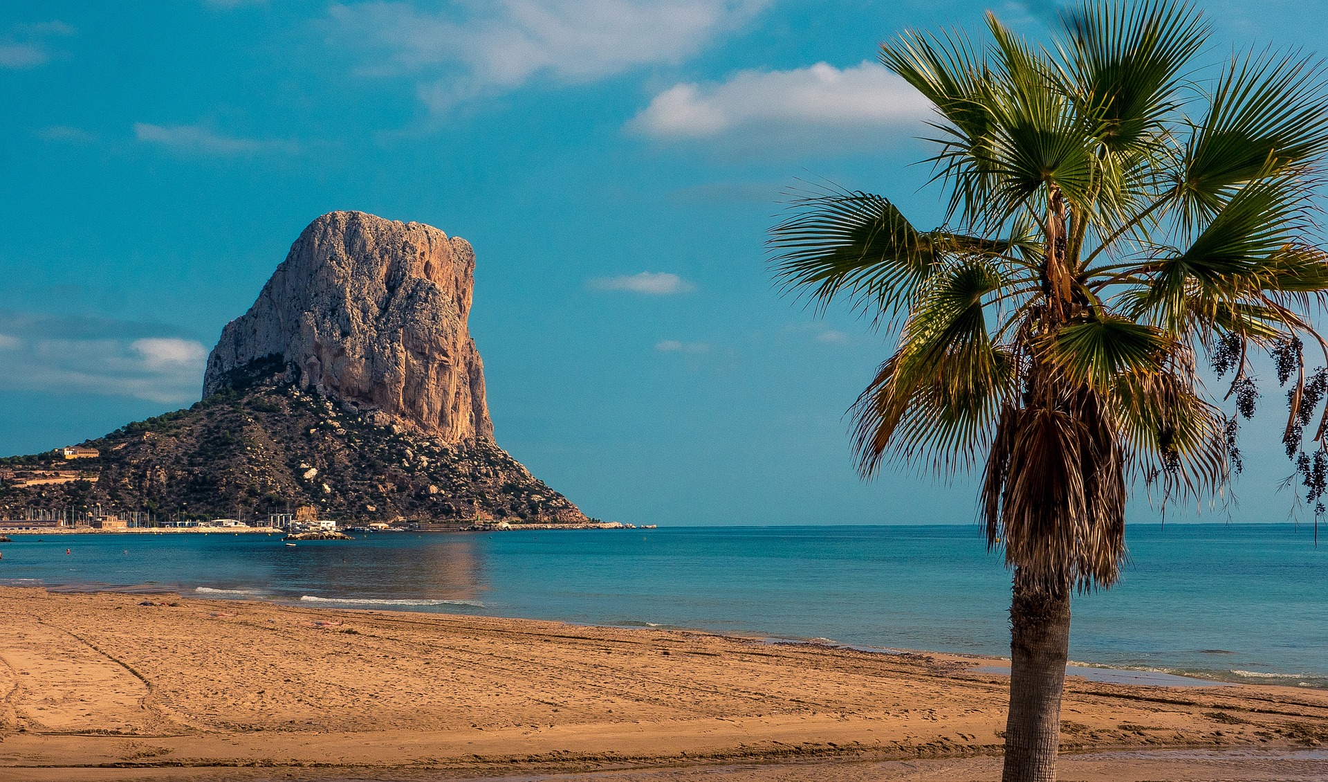 Beach in Calpe Spain